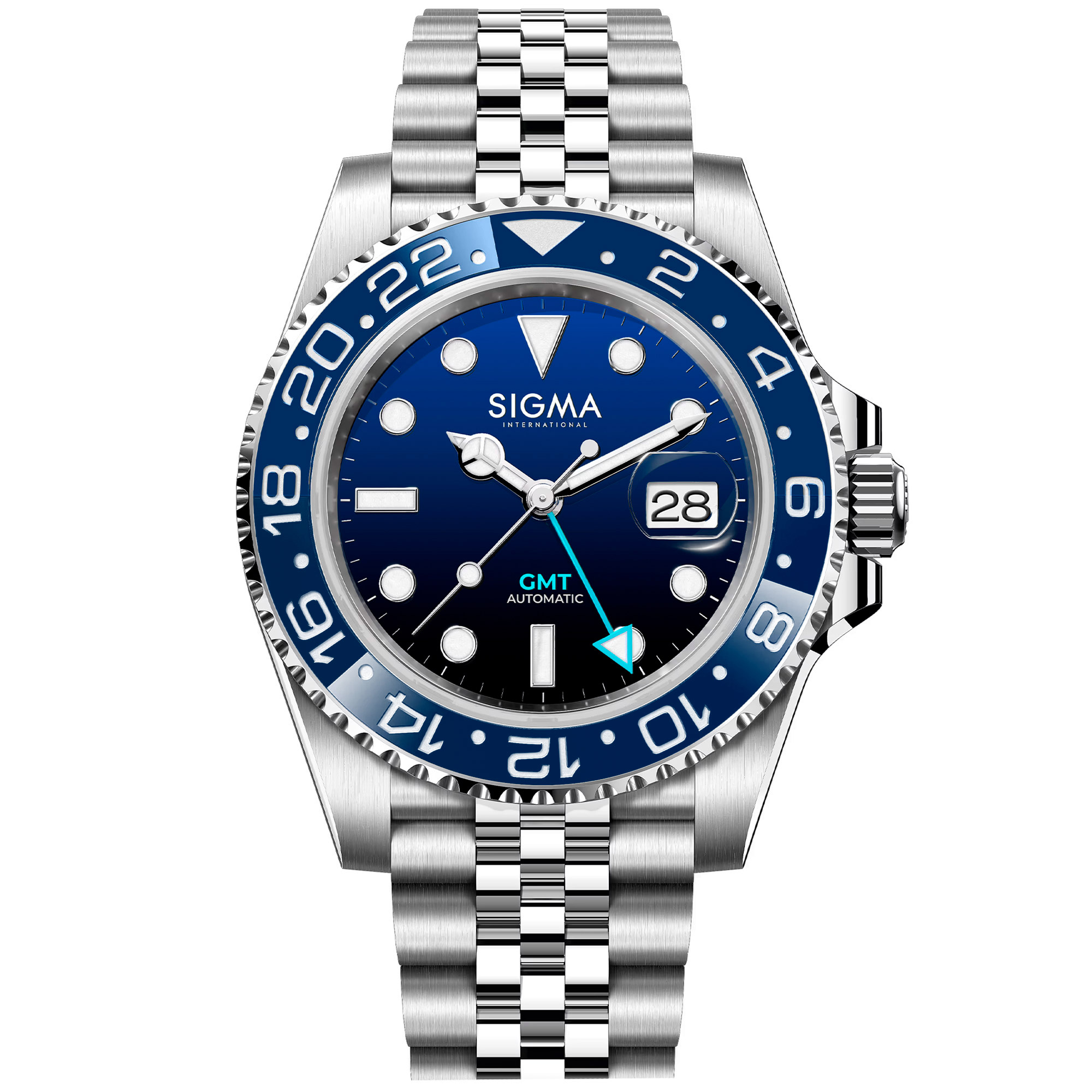 Часы SIGMA International GMT 9F72MBC